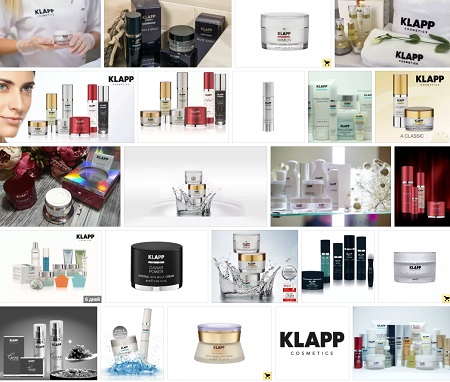 Продукция KLAPP Cosmetics
